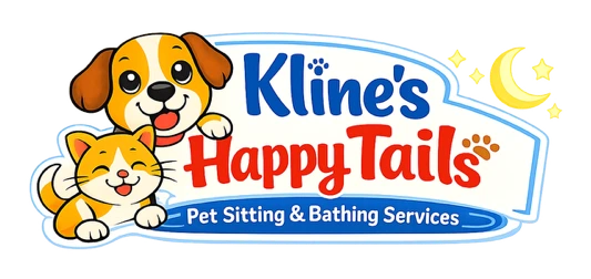 Kline's Happy Tails Logo